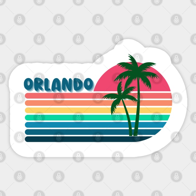 Orlando Sticker by TeeShop Designs